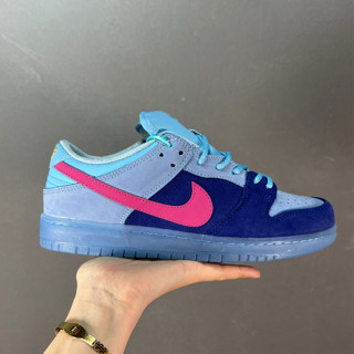 รองเท้าผ้าใบ Run The Jewels x NK Dunk SB Low Unisex สีฟ้า สําหรับกลางแจ้ง