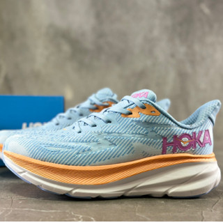 Hoka ONE ONE Clifton 9 รองเท้าวิ่งลําลอง สําหรับผู้ชาย ผู้หญิง