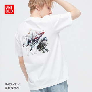 Uniqlo UT เสื้อยืดแขนสั้น พิมพ์ลายแฟนตาซี Final Fantasy สําหรับผู้ชาย (Final Fantasy-Xiii)