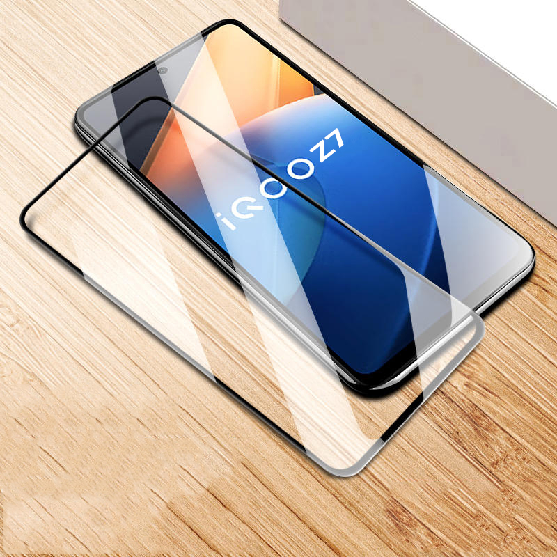 IQOO Z10 Z9 Z9X Z8 Z7 Z7X 4G 5G คลุมทั้งหมดกระจกเทมเปอร์ปกป้องหน้าจอฟิล์ม