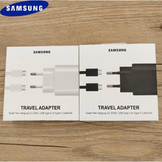 แท้ ที่ชาร์จ Usb Type C Pd PPS EU ชาร์จเร็ว 25W สําหรับ Samsung S22 S21 S20 Note 20 10 Galaxy A52 A72 M62