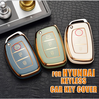 [keyless] เคสกุญแจรีโมตรถยนต์ ซิลิโคน TPU นิ่ม สําหรับ hyundai Elantra HB20 I10 I20 I30 IX25 IX35 IX45 TUCSON