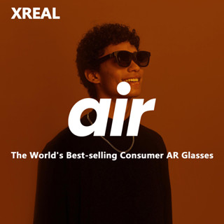 Xreal Air Smart AR แว่นตา 130 นิ้ว หน้าจอยักษ์ 1080p 3D HD สําหรับดูหนัง คอมพิวเตอร์