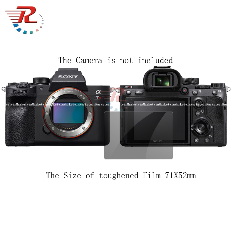 Sony A7R4 A7R3 A7R2 A9 A9ii A7 A7Sii A7Sii ARii A7iii กระจกนิรภัยป้องกันหน้าจอสําหรับ Sony A7R4 A7R3