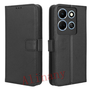 Infinix Note 30 4G / 5G เคส PU Leather Case เคสโทรศัพท์ Stand Wallet Infinix Note30 เคสมือถือ Cover