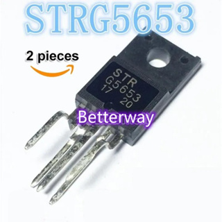 โมดูลพาวเวอร์ซัพพลายทีวี STR-G5653 TO-220F STR G5653 STRG5653 TO220F 2 ชิ้น