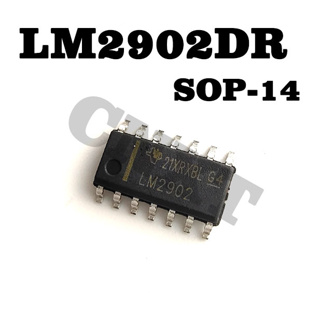 10 ชิ้น LM2902DR LM2902 SOP-14 เครื่องขยายเสียง Quad Op พลังงานต่ำชิป IC