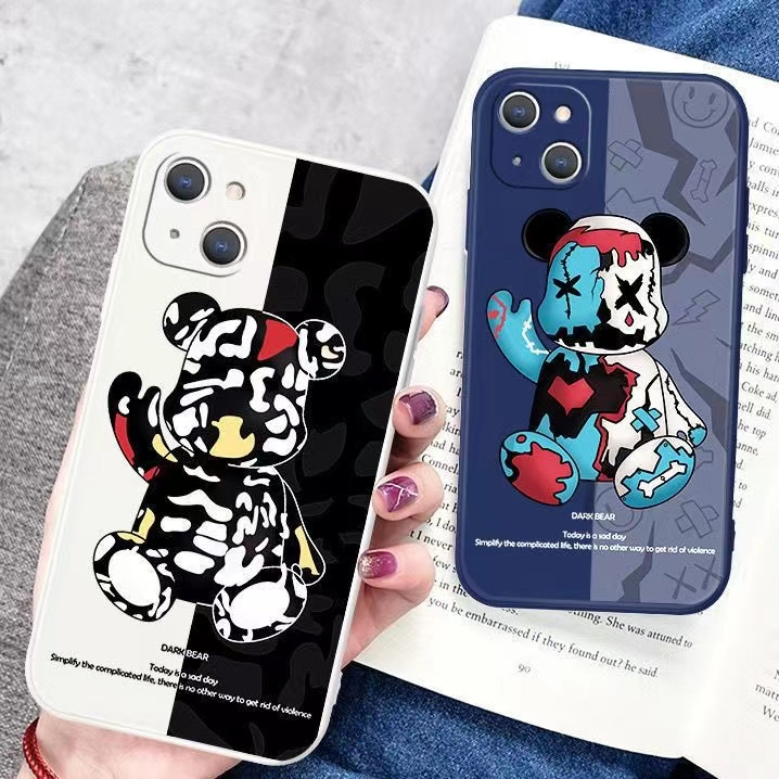 เคส Realme C30S C55 C31 C35 C33 C30 10 Pro Plus 10 4G 10 Pro 9 Pro Plus 9i 9 4G GT 2 Pro 5G X2 Pro GT NEO 3 GT NEO 5 GT 3 เคส TPU ซิลิโคนหมีรุนแรงครอบคลุมกรณีโทรศัพท์ทั้งหมด - รูปที่ 2