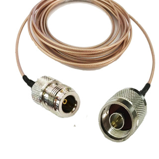 สายเคเบิ้ลแจ็คตัวผู้ ไป N ตัวเมีย RG316 50ohm Coax 1 2 3 5 10 15 20 ม.