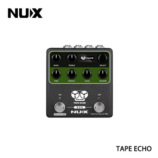 Nux NDD-7 TAPE ECHO เอฟเฟคสปริง สวิตช์เท้าคู่ อเนกประสงค์ และกะทัดรัด