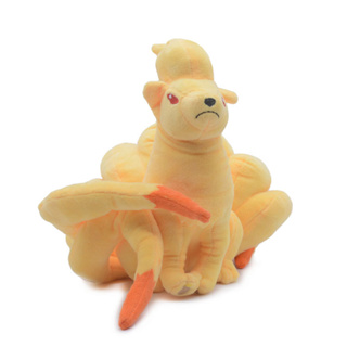 หมอนตุ๊กตานุ่ม รูปการ์ตูน Pokemon Pikachu Ninetales Vulpix Animal Fox ขนาด 25 ซม. ของขวัญคริสต์มาส สําหรับเด็ก