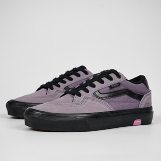 Vans Skate Rowan Pro รองเท้าสเก็ต คลาสสิก อเนกประสงค์ น้ําหนักเบา ใส่สบาย สีดํา สีม่วง