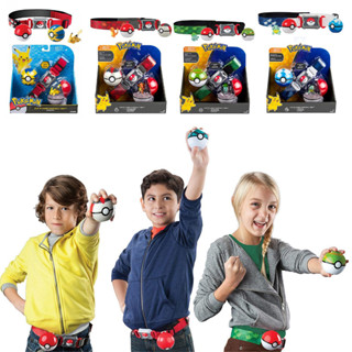 Pokemon Belt TOMY Belt Poké Ball Elf Ball Belt Decoration Anime Character Figure Parent-Child Toys Anime Action Model Toys. ซื้อทันที เพิ่มลงในรถเข็น