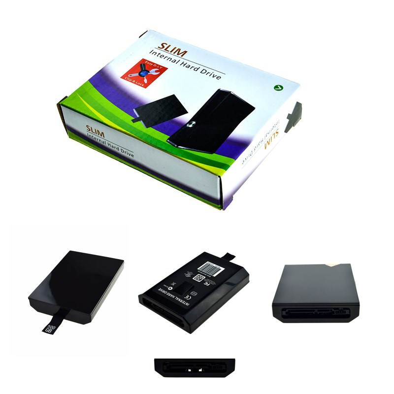 ฮาร์ดดิสก์ไดรฟ์ภายใน HDD 60GB 120GB 250GB 320GB 500GB อุปกรณ์เสริม สําหรับเกมคอนโซล XBOX 360 Slim E
