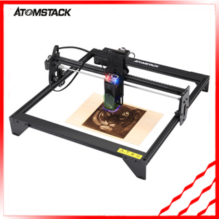 Atomstack เครื่องแกะสลักเลเซอร์ A5 20W CNC 410*400 มม. โลหะ DIY