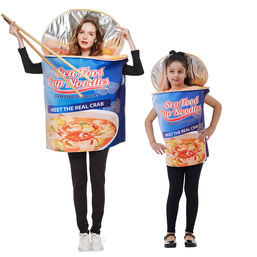 Costumes 569 บาท ❤พร้อมส่ง❤เด็กสนุกอาหารทะเลบะหมี่กึ่งสำเร็จรูปชุดฮาโลวีน นักศึกษามหาวิทยาลัยอาหารบะหมี่กึ่งสำเร็จรูปคอสเพลย์เครื่องแต่งกาย แม่และเด็กแสดงบนเวทีแฟนซีแต่งตัวมาสคอตเครื่องแต่งกาย Baby & Kids Fashion