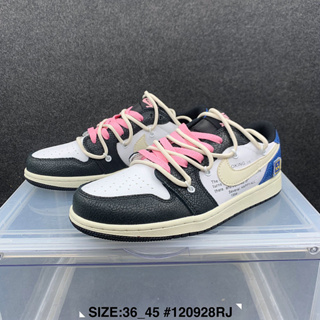 รองเท้าบาสเก็ตบอล Air Jordan 1 low Shadow สีเทา สไตล์เรโทร คลาสสิก พลัสไซซ์ สําหรับคู่รัก