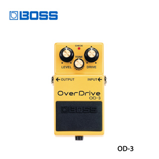 Boss OD-3 Overdrive ที่เหยียบเท้า สําหรับกีตาร์ และเบส พร้อมกล่องเหยียบโบนัสฟรี