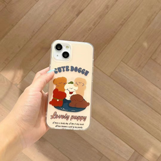 เคสโทรศัพท์มือถือ tpu แบบนิ่ม ลายหมี สําหรับ iPhone 14 14promax 14pro 11 12 12PRO 12PROMAX 13 13pro 13promax