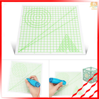 M^M COD 3D Printing Pen Mat Drawing Board with Multi-shaped Basic Template Art Supplies Tool 3D Pen Accessories Gift for Kids Adults