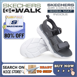 [penghantaran Ekspres] Skechers_Max รองเท้าแตะลําลอง น้ําหนักเบา กันลื่น สําหรับผู้ชาย เหมาะกับการเล่นกีฬา กลางแจ้ง