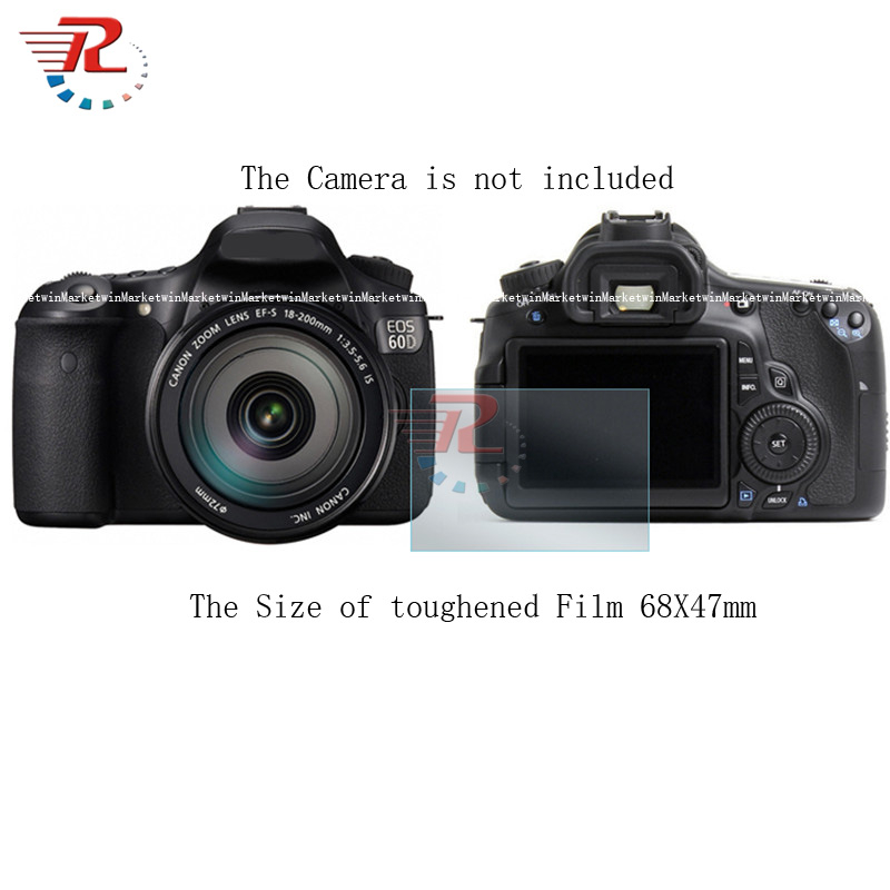 Canon EOS 77D 60D 70D 80D 90D กระจกนิรภัยป้องกันหน้าจอสําหรับ Canon EOS 77D 60D 70D 80D 90D