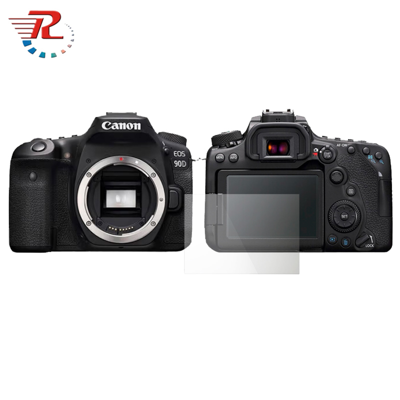 Canon EOS 77D 60D 70D 80D 90D กระจกนิรภัยป้องกันหน้าจอสําหรับ Canon EOS 77D 60D 70D 80D 90D
