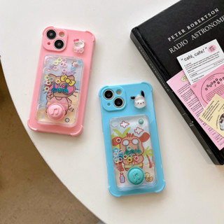 เคสโทรศัพท์มือถือ ลายการ์ตูน hello kitty Pochacco Game boy สําหรับ iphone 11 pro max 12 pro max 13 pro max 14 pro max
