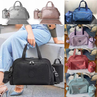 Kipling กระเป๋าเดินทางคลาสสิก (พร้อมเบาะ) กระเป๋าถือ ขนาดใหญ่ 13556 (6 สี) สําหรับเด็ก