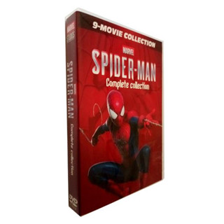 แผ่น Dvd สไปเดอร์แมน 9 แผ่น ของสะสม สําหรับเก็บสะสม spider-man complete collection