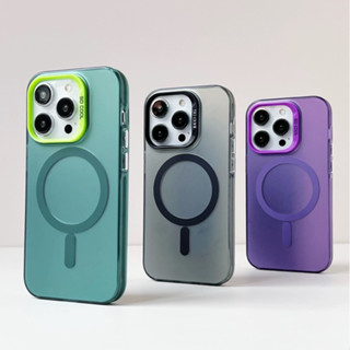 【Matte Acrylic hard case】เคส compatible for iPhone 13 14 pro max case