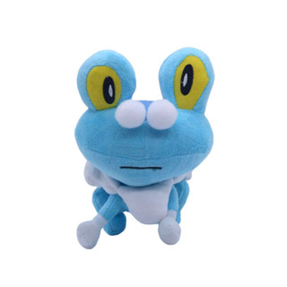 หมอนตุ๊กตานุ่ม รูปการ์ตูนกบ Pokemon Froakie Frogadier Greninja Kawaii ขนาด 18 ซม. ของขวัญคริสต์มาส สําหรับเด็ก