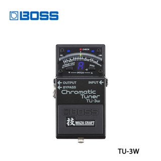 Boss TU-3W จูนเนอร์จูนเนอร์ เลือกสาย และอินพุต เอาท์พุต