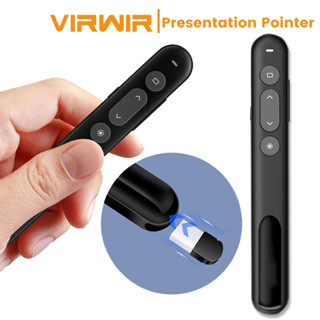 ปากกาเลเซอร์ไร้สาย USB PPT Clicker PowerPoint สําหรับแล็ปท็อป นําเสนองาน