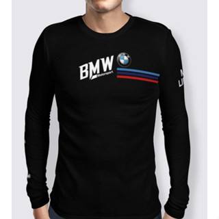 [พร้อมส่ง] เสื้อยืดไมโครไฟเบอร์ พิมพ์ลาย BMW MOTORRAD 08 สีดํา ขนาดใหญ่