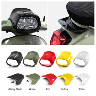 สำหรับ Vespa Sprint 50 125 150 รถจักรยานยนต์ ด้านหน้า Fairing Headlight Cover กระจกหน้า Tailwear หาง Fairing Diver