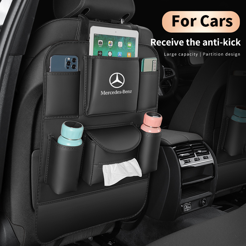 กระเป๋าหนังเก็บของ ขนาดใหญ่ จุของได้เยอะ สําหรับ Mercedes-Benz AMG W204 W213 W212 W211 W176 W209 W219 W156 W253