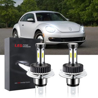 หลอดไฟหน้ารถยนต์ LED T12 6000K สีขาว แบบเปลี่ยน สําหรับ Volkswagen Beetle A5 2012-2016 (1 คู่)