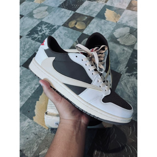 Travis Scott AJ1 มอคค่าเซล ถอยหลังต่ํา DM7866-162