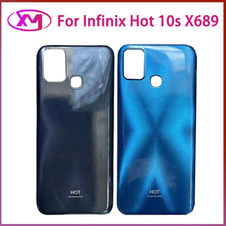 ฝาครอบแบตเตอรี่ ด้านหลัง แบบเปลี่ยน สําหรับ Infinix Hot 10s X689