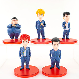 โมเดลฟิกเกอร์ PVC อนิเมะ Slam Dunk Kaede Rukawa Sakuragi Hanamichi Hisashi Mitsui Ryota Miyagi Takenori Akagi ขนาด 7.5 ซม. 5 ชิ้น ต่อชุด