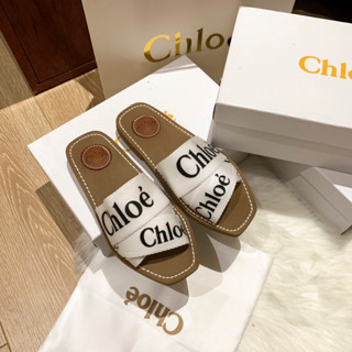 Chloe รองเท้าแตะ เซ็กซี่ สําหรับผู้หญิง NO BOX- 35-41