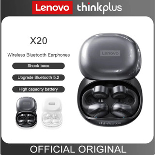 ใหม่ ของแท้ Lenovo X20 TWS หูฟังไร้สาย บลูทูธ 5.3 350mAh ควบคุมสัมผัส เสียงเบส สําหรับเล่นเกม 2023