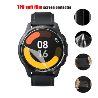 Tpu ไฮโดรเจล ป้องกันหน้าจอ นุ่ม ยืดหยุ่น สําหรับ Xiaomi Watch S1 Active