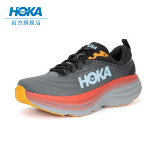 HOKA ONE ONE【Bondi 8】 รองเท้าวิ่ง ระบายอากาศ ใส่สบาย