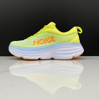 HOKA ONE ONE【Bondi 8】รองเท้าวิ่ง ดูดซับแรงกระแทก และเด้งกลับ ใส่สบาย และระบายอากาศได้ดี สําหรับเดินป่า