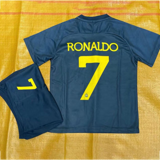 เสื้อกีฬาฟุตบอล Ronaldo Jersey สําหรับเด็ก