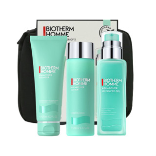 Biotherm คลีนซิ่งโทนเนอร์ ทําความสะอาดผิวหน้า ให้ความชุ่มชื้น สําหรับผู้ชาย 3 ชิ้น