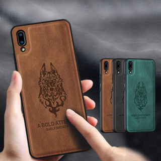 เคสโทรศัพท์มือถือหนัง และยาง สองชั้น กันกระแทก สําหรับ Vivo Y91C Y83 Y81 Y35 4G VIVOY35