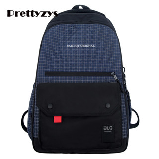 Backpack Prettyzys 2023 Korean ulzzang Student Bag Large capacity 16 inch For Men